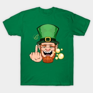 drunker beer elf patricks day T-Shirt